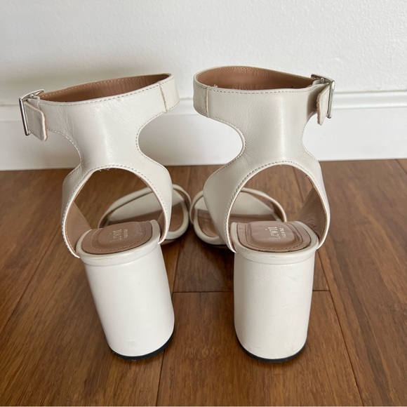 Lewit white heels made in Italy - Picture 3 of 5